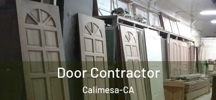 Door Contractor Calimesa-CA
